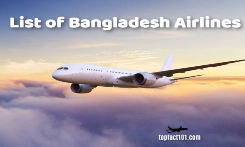 List of Bangladesh Airlines