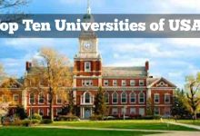 Top Ten Universities of USA